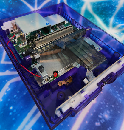 Refurbished Transparent Purple SNES w/ bluetooth