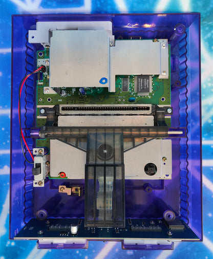 Refurbished Transparent Purple SNES w/ bluetooth