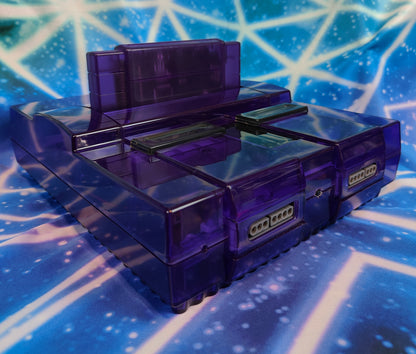 Refurbished Transparent Purple SNES w/ bluetooth